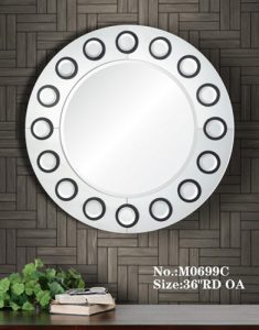 round white mirror M0699C
